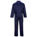Navy - Back - Portwest Unisex Adult Euro Work Overalls