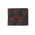 Black-Red - Front - RockSax The Rolling Stones Logo Wallet