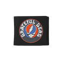 Black-White-Red-Blue - Front - RockSax Grateful Dead Logo Wallet