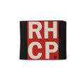 Black-Red-White - Front - RockSax Red Hot Chili Peppers Logo Wallet