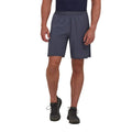Dark Grey Marl - Front - Raging Bull Mens RB Sport Logo Running Shorts