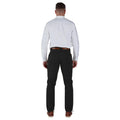 Black - Back - Raging Bull Mens Tapered Leg Chinos
