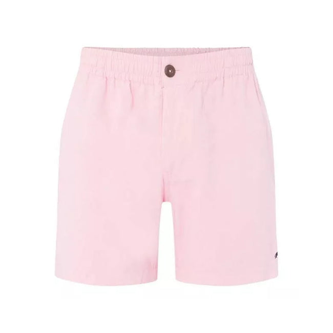Pink - Front - Raging Bull Mens Stretch Chino Shorts