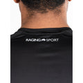 Black - Side - Raging Bull Mens Performance T-Shirt