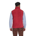 Burgundy - Back - Raging Bull Mens Fleece Gilet