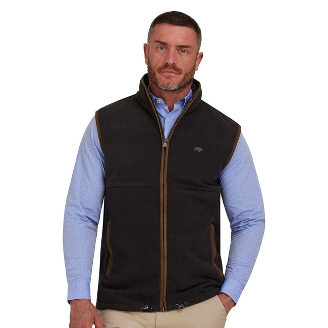 Slate - Lifestyle - Raging Bull Mens Fleece Gilet