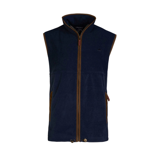 Navy - Front - Raging Bull Mens Fleece Gilet
