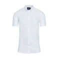 White - Front - Raging Bull Mens Oxford Lightweight Short-Sleeved Shirt
