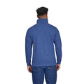 Denim - Back - Raging Bull Mens Classic French Rib Quarter Zip Jumper