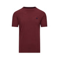 Claret - Front - Raging Bull Mens Classic Organic T-Shirt