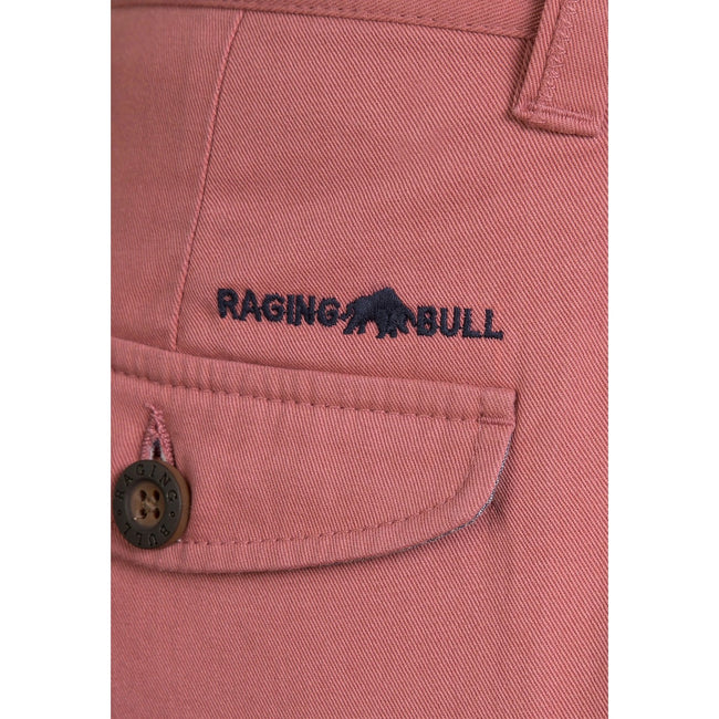 Pink - Lifestyle - Raging Bull Mens Plain Chino Shorts