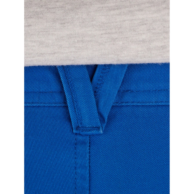 Cobalt Blue - Side - Raging Bull Mens Plain Chino Shorts