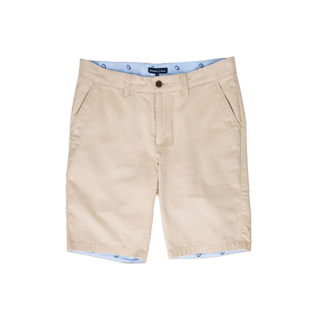 Tan - Front - Raging Bull Mens Plain Chino Shorts