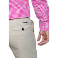 Tan - Side - Raging Bull Mens Plain Chino Shorts