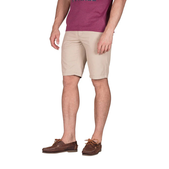 Tan - Lifestyle - Raging Bull Mens Plain Chino Shorts