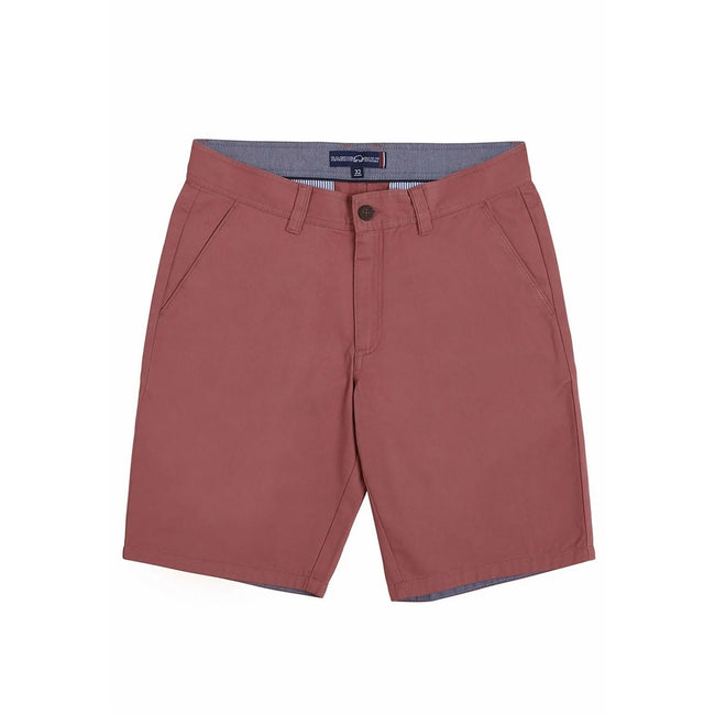 Pink - Front - Raging Bull Mens Plain Chino Shorts