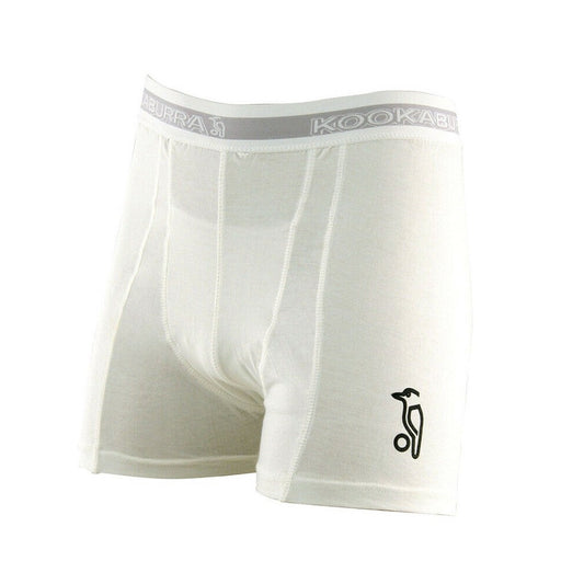 White-Blue - Front - Kookaburra Mens Jock Shorts