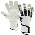 White-Black - Front - Precision Unisex Adult Elite 2.0 Giga Goalkeeper Gloves