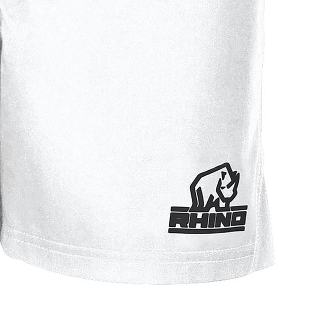 White - Side - Rhino Unisex Adult Auckland Shorts