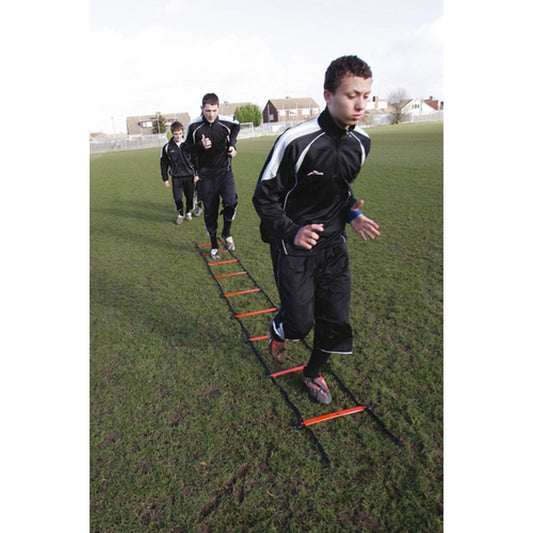 Black-Orange - Front - Precision Agility Ladder
