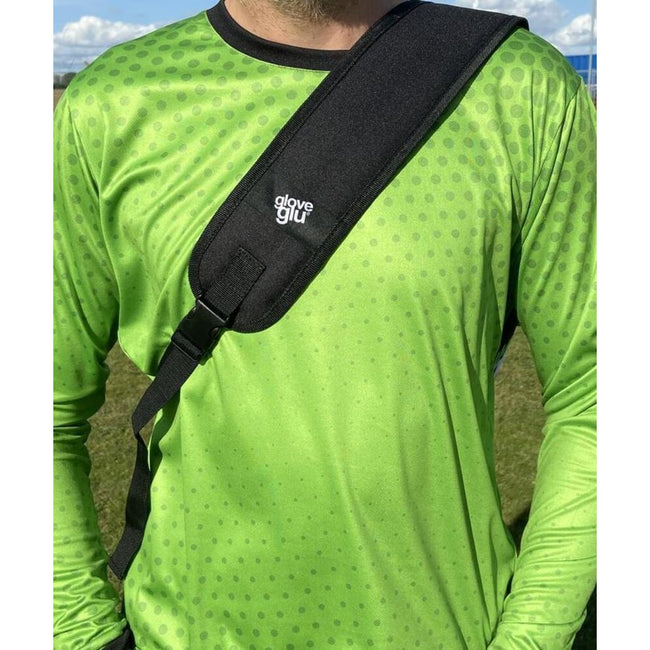 Black-Lime Green - Side - Gloveglu Keeper Crossbody Bag