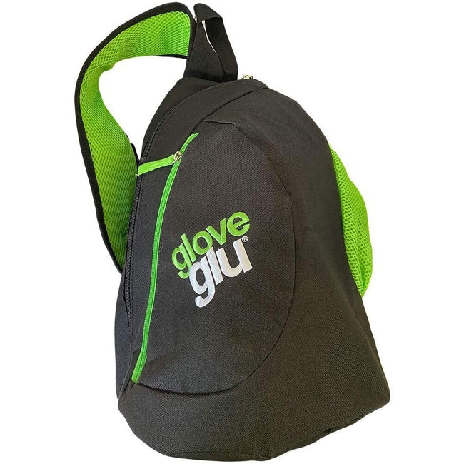 Black-Lime Green - Front - Gloveglu Keeper Crossbody Bag