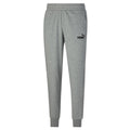 Medium Grey Heather - Front - Puma Mens ESS Slim Jogging Bottoms