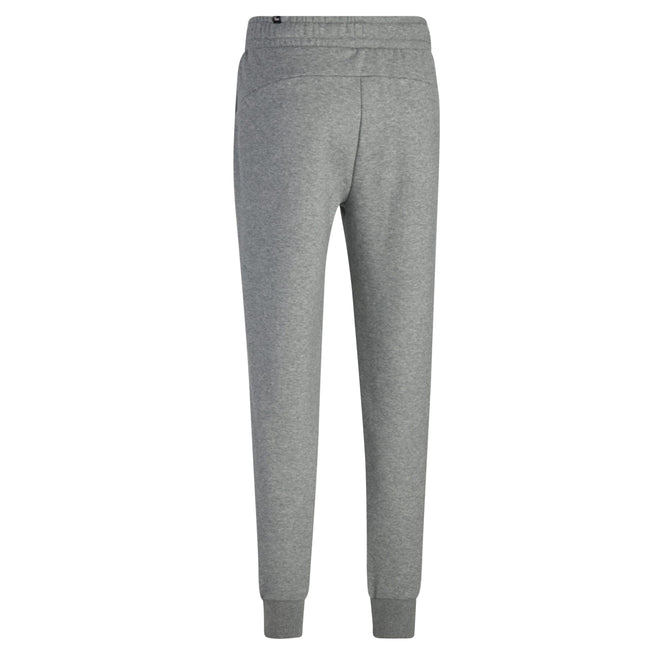 Medium Grey Heather - Back - Puma Mens ESS Slim Jogging Bottoms