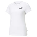White - Front - Puma Womens-Ladies ESS Logo T-Shirt