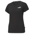 Black - Front - Puma Womens-Ladies ESS Logo T-Shirt