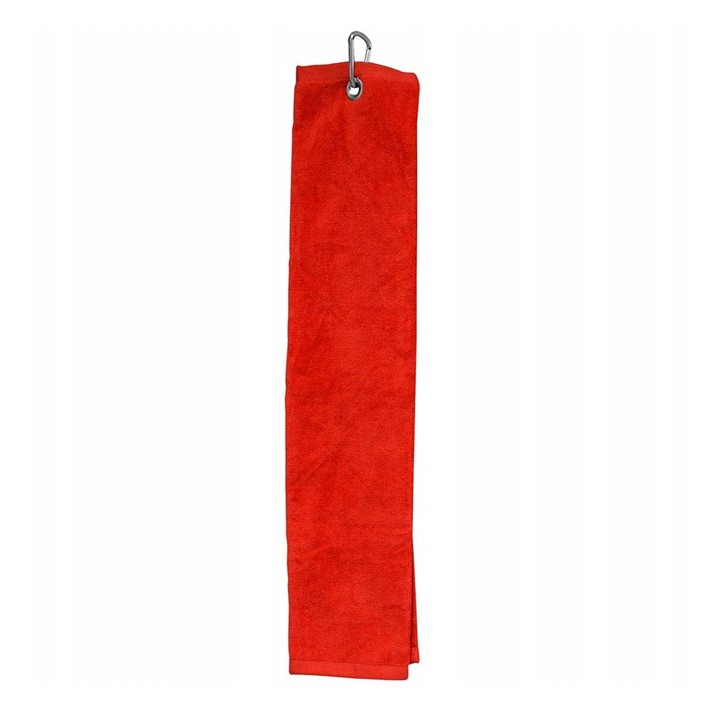 Red - Side - Longridge Golf Towel