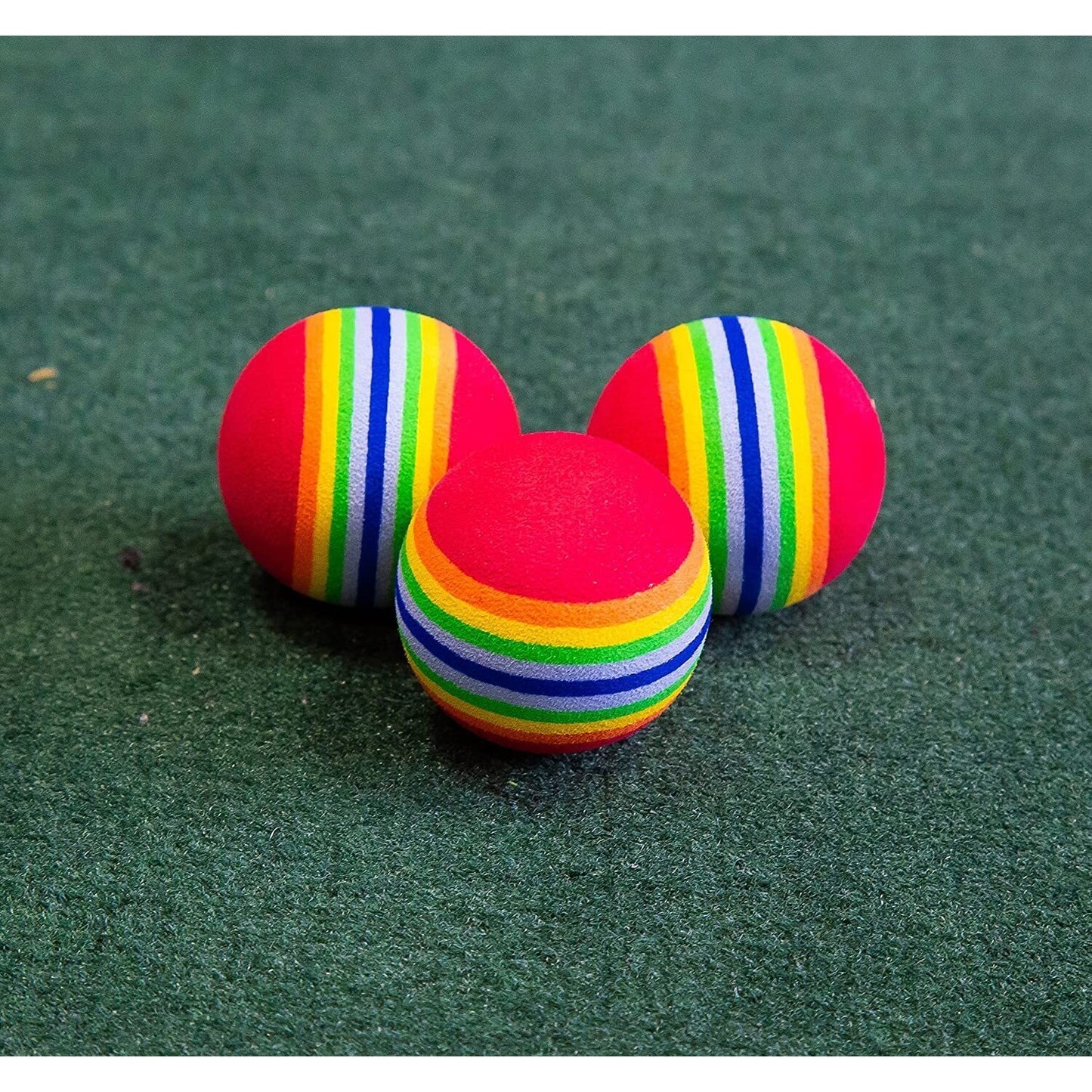 Multicoloured - Lifestyle - Longridge Foam Ball (Pack Of 6)