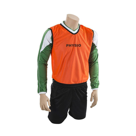 Fluorescent Orange - Front - Precision Unisex Adult Physio Gaelic Officials Bib