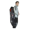 Black - Back - Precision Tubular 5 Ball Football Bag