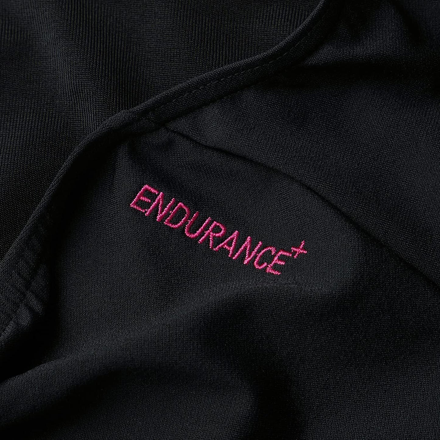 Black-Pink - Pack Shot - Speedo Womens-Ladies Hyperboom Splice Eco Endurance+ One Piece Swimsuit