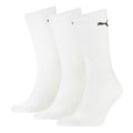 White - Back - Puma Unisex Adult Crew Sports Socks (Pack Of 3)