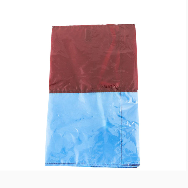 Maroon-Sky Blue - Front - Precision Corner Flag