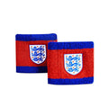 Red-Blue - Front - England FA Cotton Wristband (Pack of 2)