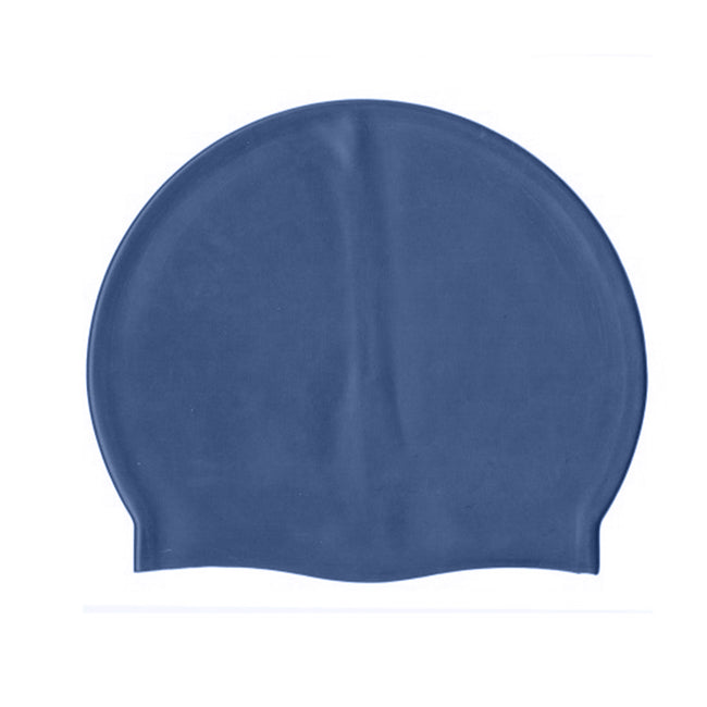 Royal Blue - Back - SwimTech Unisex Adult Silicone Swim Cap
