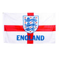 White-Red-Blue - Front - England FA Crest Flag