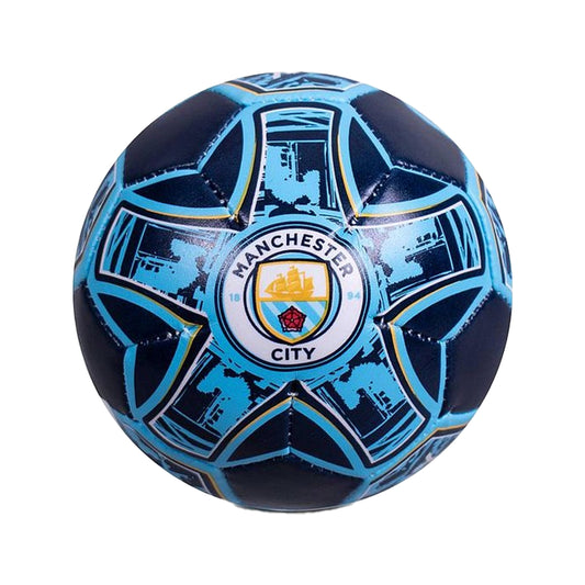 Sky Blue-White - Front - Manchester City FC Mini Football
