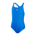 Bondi Blue - Front - Speedo Girls Medalist Eco Endurance+ One Piece Swimsuit