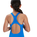 Bondi Blue - Pack Shot - Speedo Girls Medalist Eco Endurance+ One Piece Swimsuit