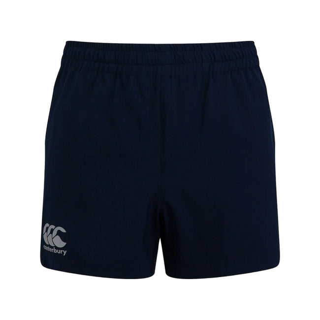 Navy - Front - Canterbury Childrens-Kids Woven Shorts