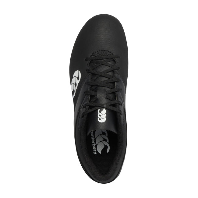 Black-White - Pack Shot - Canterbury Mens Phoenix Raze Soft Ground Rugby Boots