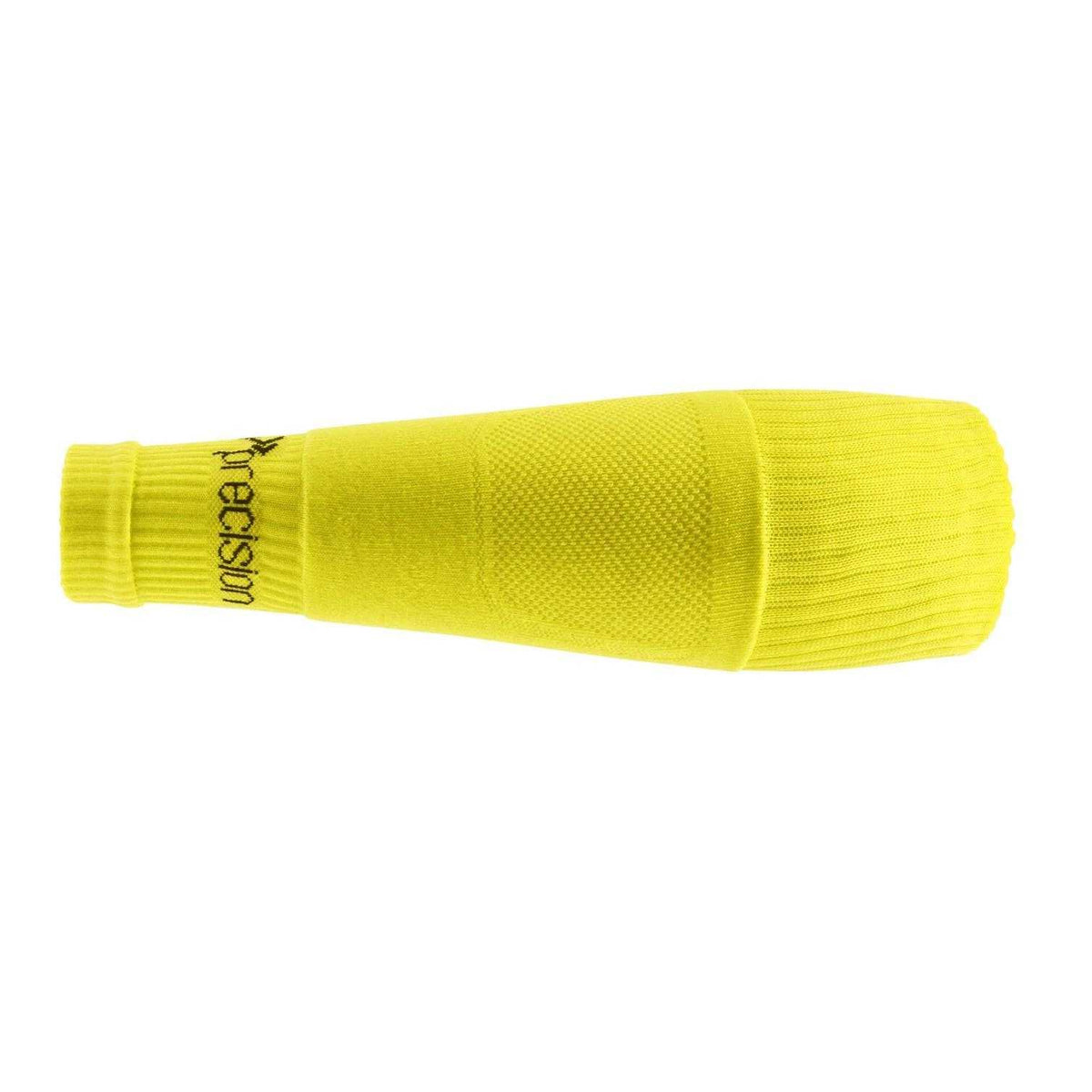 Yellow - Back - Precision Unisex Adult Pro Compression Footless Socks