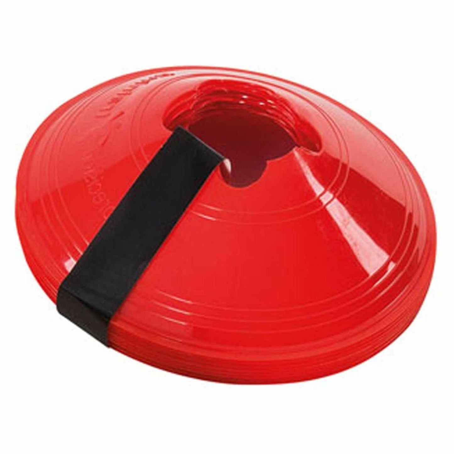 Red - Back - Precision Sleeved Saucer Cones (Pack Of 10)