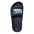 Navy-White - Back - Canterbury Unisex Adult Wide Sliders