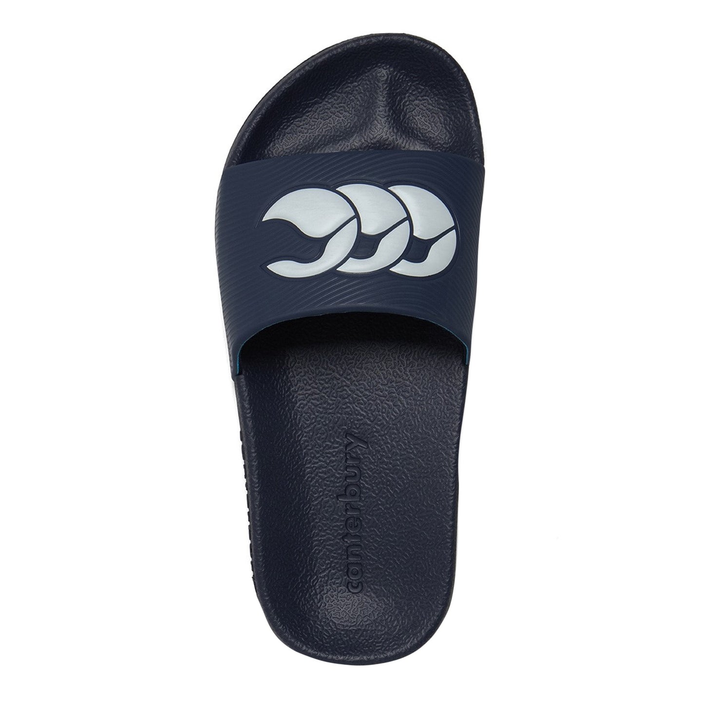 Navy-White - Back - Canterbury Unisex Adult Wide Sliders