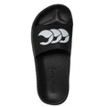 Black-White - Back - Canterbury Unisex Adult Wide Sliders